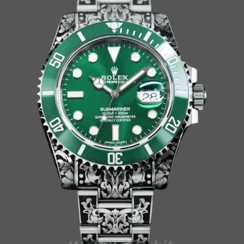 Replica Huckleberry Custom Rolex Submariner Green