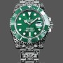Replica Huckleberry Custom Rolex Submariner Green