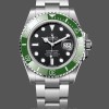 Replica Replica Rolex Submariner 126610LV Green Bezel Black Dial 41mm Herrenuhr, Nachbau, Moderne Ästhetik