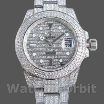 Replica Rolex Submariner 116610LN Diamond Clad Uhren