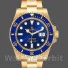 Replica Rolex Submariner 116618 Gelbgold Blaues Zifferblatt 40mm Herren Replica Uhr, Replica Uhr, Perfekte Replik