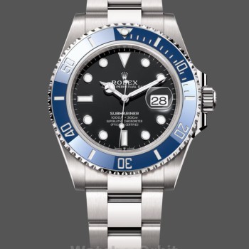 Replica Rolex Submariner 126610 Blue Bezel Black Dial 41mm Herren Replica Uhr