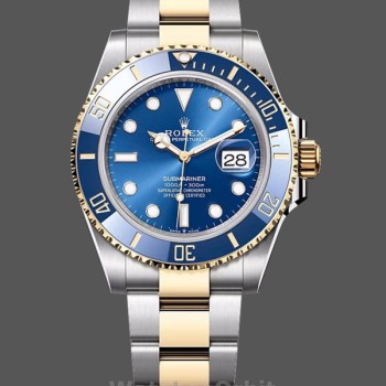 Replica Rolex Submariner 126613LB Blue Dial Blue Bezel 41mm Herren Replica Uhr