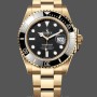 Replica Rolex Submariner 126618LN Gelbgold Schwarzes Zifferblatt 41mm Herren Replica Uhr