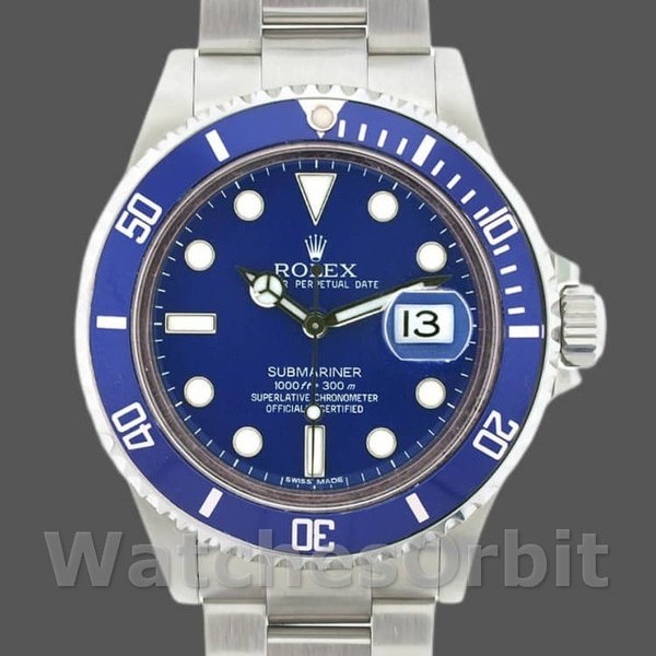 Replica Rolex Submariner 16610 Edelstahl Blaue Lünette Blaues Zifferblatt 40mm Herren Replica Uhr, Replica Uhr, Authentisches Aussehen