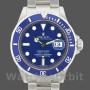 Replica Rolex Submariner 16610 Edelstahl Blaue Lünette Blaues Zifferblatt 40mm Herren Replica Uhr