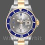 Replica Rolex Submariner 16613 Steel Gold Diamond Sapphire Serti Dial 40mm Herren Replica Uhr