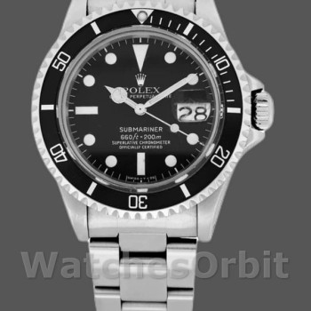 Replica Rolex Submariner 1680 Black Bezel Black Dial 40mm Herren Replica Uhr