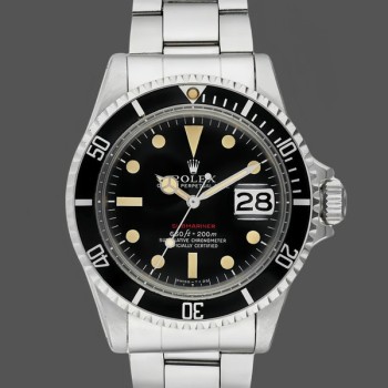 Replica Rolex Submariner 1680 Edelstahlgehäuse Schwarzes Zifferblatt 40mm Herren Replica Uhr
