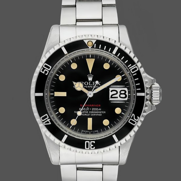Replica Rolex Submariner 1680 Edelstahlgehäuse Schwarzes Zifferblatt 40mm Herren Replica Uhr, Replica Uhr, Sportliches Design