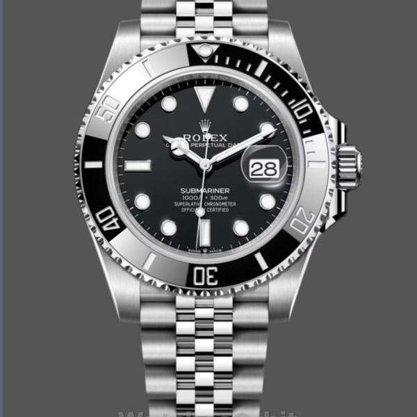 Replica Rolex Submariner 41 Black Dial Fluted Bezel Jubilee 126610LN Herrenuhr Sportliches Design