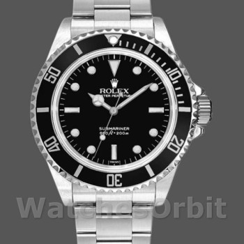 Replica Rolex Submariner 5513 Black Dial Stainless Steel 40mm Herren Replica Uhr