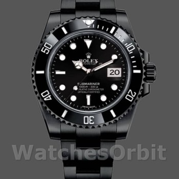 Replica Rolex Submariner Date 116610LN Black Dial Black PVD/DLC Stainless Steel 40MM Herren Replica Uhr