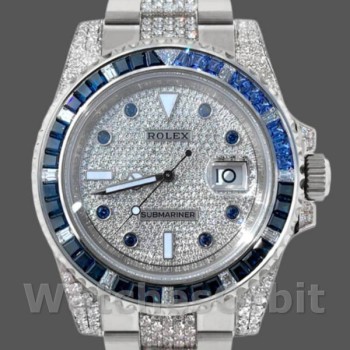 Replica Rolex Submariner Date 116610LN Edelstahl Diamant Lünette 40MM Herren Replica Uhr