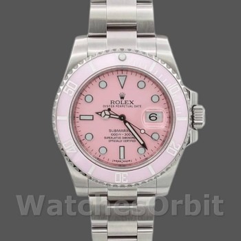 Replica Rolex Submariner Date 116610LN Edelstahl Oyster 40MM Pink Dial Herren Replica Uhr
