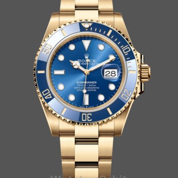 Replica Rolex Submariner Date 116618LB Blue Dial 41mm Herren Replica Uhr