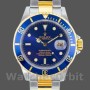 Replica Rolex Submariner Date 16613 Blue Dial 40mm Herren Replica Uhr