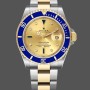 Replica Rolex Submariner Date 16613 Champagne Serti Dial 40mm Herren Replica Uhr