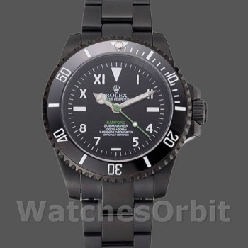 Replica Rolex Submariner PR16233BBL Black Dial Automatic 41mm Herren Replica Uhr