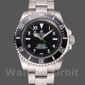 Replica Rolex Submariner PR16233NBB Black Dial 41mm Herren Replica Uhr