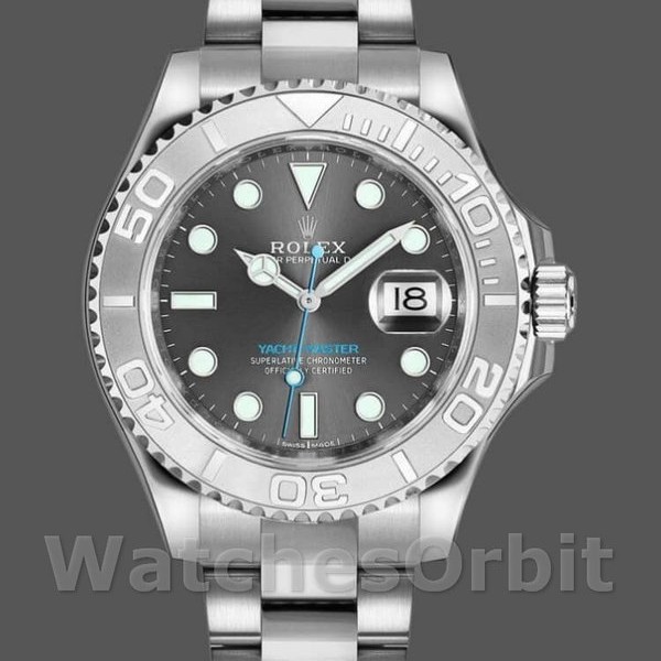 Replica Rolex Yacht-Master 116622 Stainless Steel Grey Dial 40mm Herren Replica Uhr, Nachbau, Moderne Ästhetik