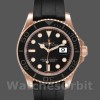 Replica Rolex Yacht-Master 116655 Everose Gold Black Dial 40mm Herren Replica Uhr
