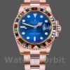Replica Rolex Yacht-Master 116695 Everose Gold Blue Dial 40MM Herren Replica Uhr Sammlerstück