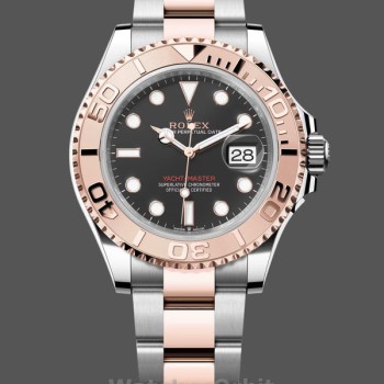 Replica Rolex Yacht-Master 126621 EverRose Gold Black Dial 40MM Herren Replica Uhr