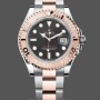 Replica Rolex Yacht-Master 126621 EverRose Gold Black Dial 40MM Herren Replica Uhr