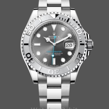 Replica Rolex Yacht-Master 126622 Platinum Bezel Dark Rhodium Grey Dial 40MM Herren Replica Uhr