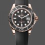 Replica Rolex Yacht-Master 126655 40mm Automatic Black Dial 18kt Everose Gold Uhr