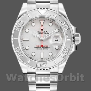 Replica Rolex Yacht-Master 16622 Silver Dial 40mm Herren Replica-Uhr