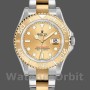 Replica Rolex Yacht-Master 168623 Steel Yellow Gold Champagne Dial 35MM Unisex Replica Uhr