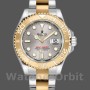 Replica Rolex Yacht-Master 168623 Steel Yellow Gold Platinum Dial 35MM Unisex Replica Uhr