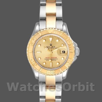 Replica Rolex Yacht-Master 169623 Steel Yellow Gold Champagne Dial 29MM Lady Replica Uhr