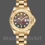 Replica Rolex Yacht-Master 169628 Gelbgold Schwarz MOP Zifferblatt 29MM Lady Replica Uhr