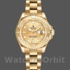 Replica Rolex Yacht-Master 169628 Gelbgold Champagner Zifferblatt 29mm Lady Replica Uhr, Nachbau, Hochwertige Nachbildung