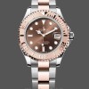 Replica Rolex Yacht-Master 268621 Everose Bezel Chocolate Dial 37mm Unisex Replica Uhr, Replica Uhren, Elegantes Design