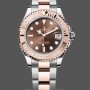 Replica Rolex Yacht-Master 268621 Everose Bezel Chocolate Dial 37mm Unisex Replica Uhr