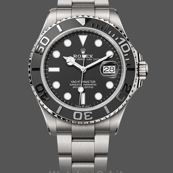 Replica Rolex Yacht-Master Black Dial Titanium 226627 0001 42mm Herrenuhr Sportliches Design