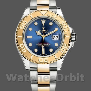 Replica Rolex Yacht-Master 16623 Steel Yellow Gold Blue Dial 40MM Herren Replica Uhr