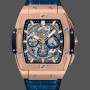 Replica Hublot Spirit of Big Bang Chronograph King Gold Blue Leather Herrenuhr 641.OX.7180.LR