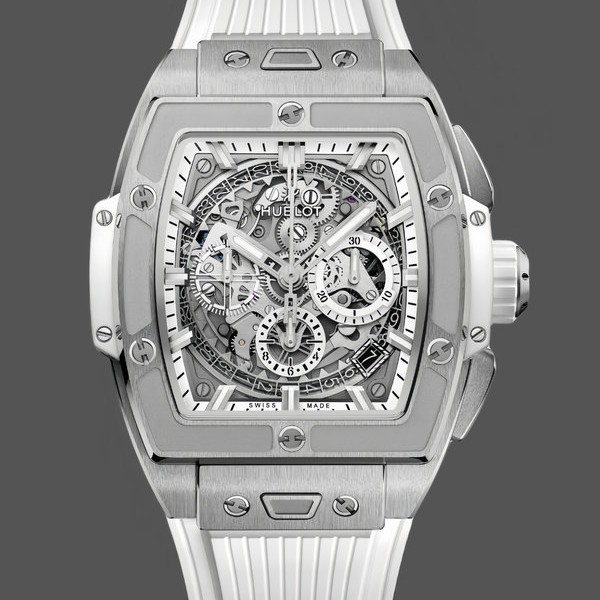 Replica Hublot Spirit Of Big Bang Titanium White Diamonds 42mm 642.NE.2010.RW Edle Materialien